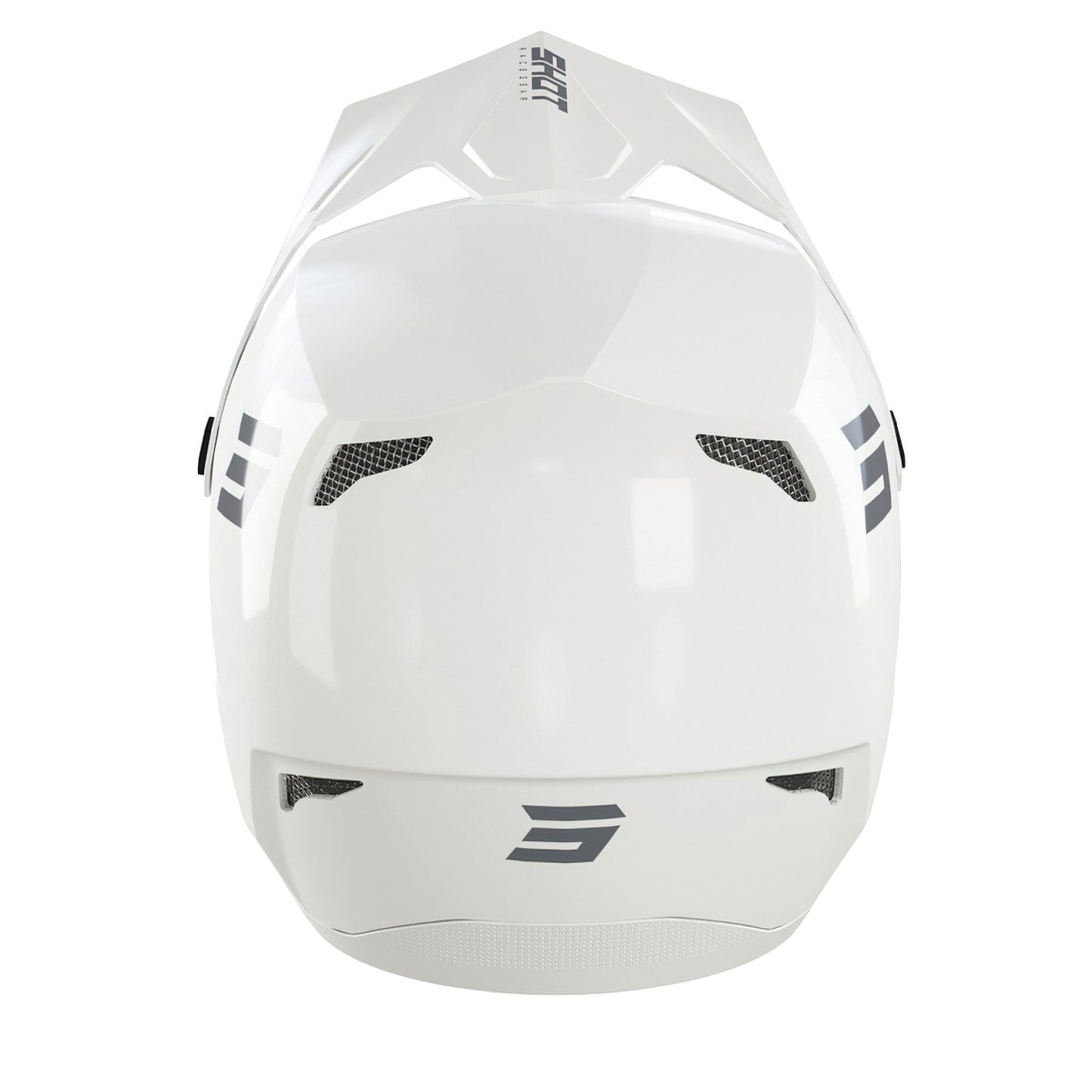 Shot Race Gear Solid 2.0 White Crossikypärä
