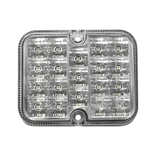 Peräkärryn led-peruutusvalo 100x80mm 12V