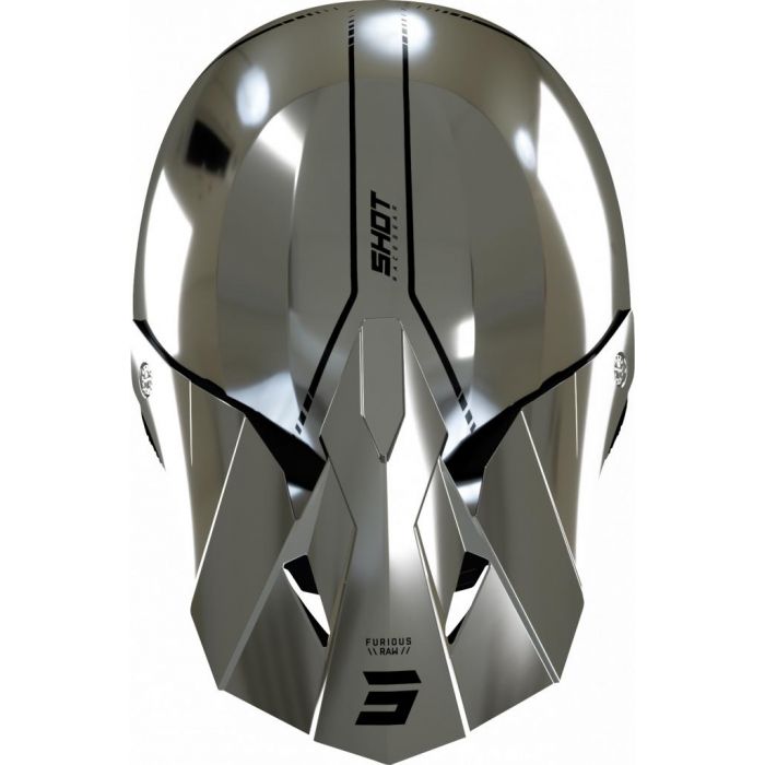 Shot Race Gear Raw 3.0/Chrome Crossikypärä