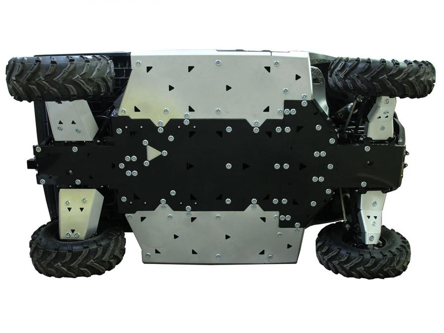 Pohjapanssari, täydellinen sarja (alumiini/muovi) CFMOTO UFORCE 600