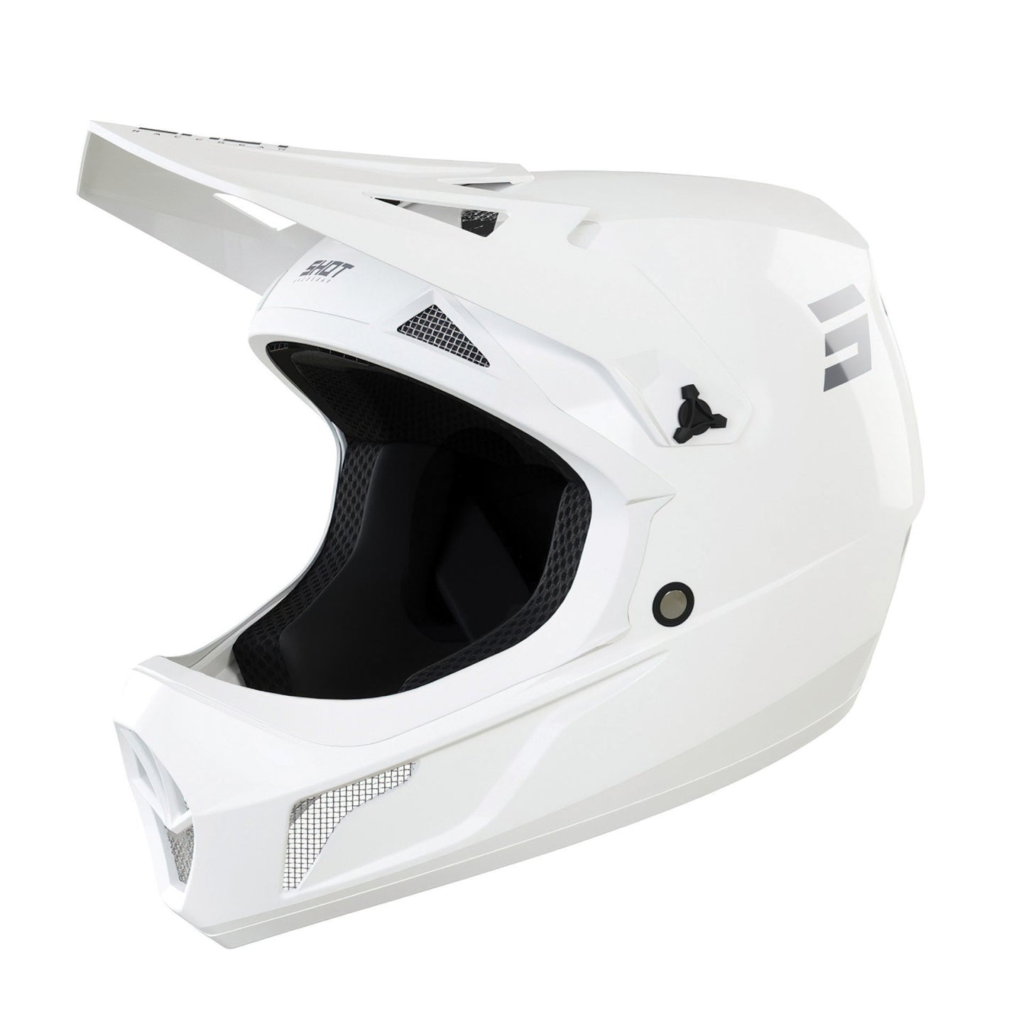 Shot Race Gear Solid 2.0 White Crossikypärä