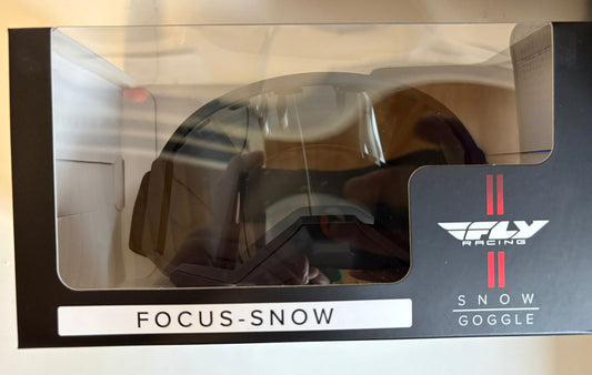 FLY Focus Snow Black ajolasit